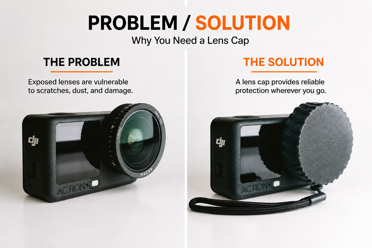 DJI Action 6 Macro Lens Cap
