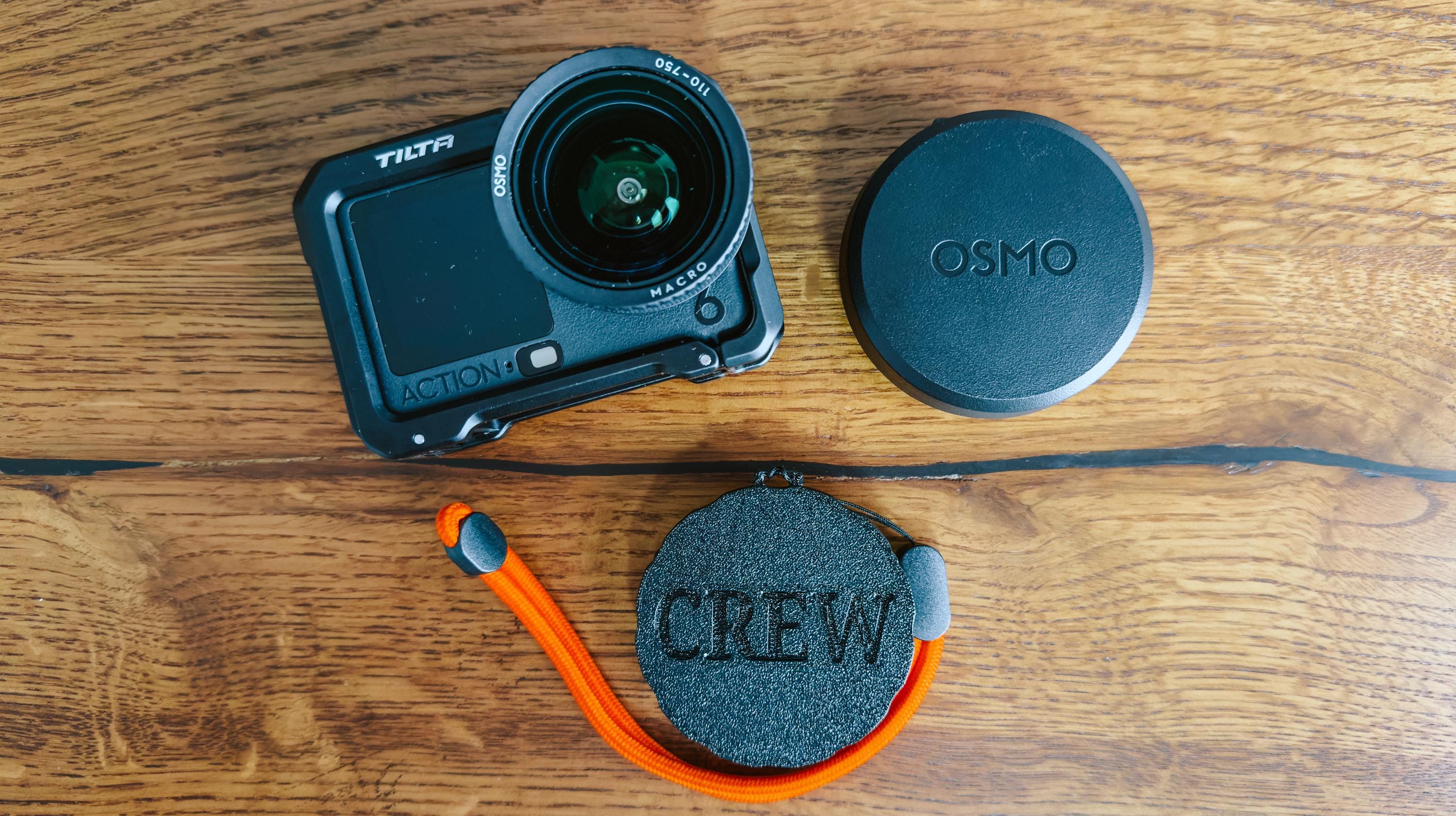 DJI Action 6 Macro Lens Cap - The CREW Model