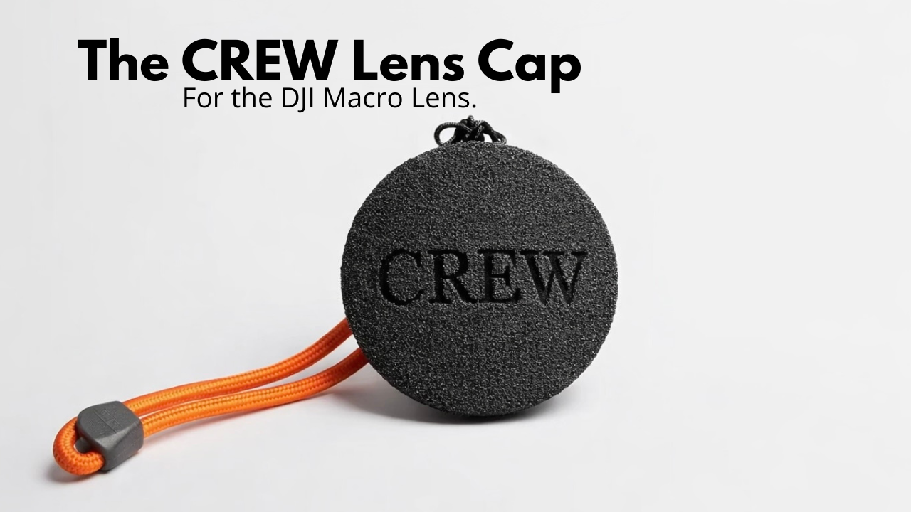 DJI Action 6 Macro Lens Cap - The CREW Model